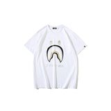 WGM Closing Shark Head Men's and Women's Short-Sleeved T-shirt