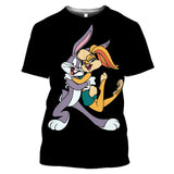Bugs Bunny Shirt T-Shirt Summer Men'S T-Shirt Printed Loose Casual