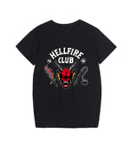 Stranger Things Hellfire Club T Shirt Fashion Loose T-Shirt