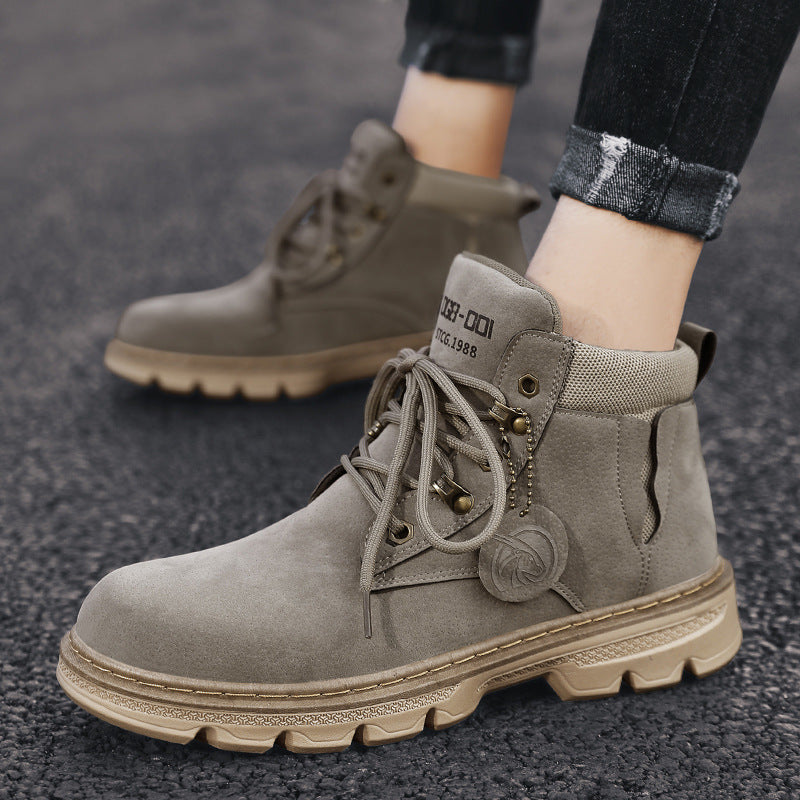 Men's Martin Boots Men's Retro Winter Casual Men