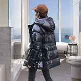 Women Winter Coats Puffer Jacket Down Coat Thin Lightweight Short Type Down Jacket Female Winter White Duck Down Warm Coat