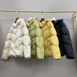 Women Winter Coats Puffer Jacket Down Coat Winter Fashion Small Profile White Duck Down Puffer Jacket Coat