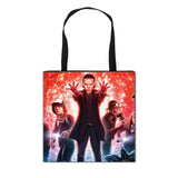 Stranger Things Hellfire Club Handbag Capacity Eco-friendly Shopping