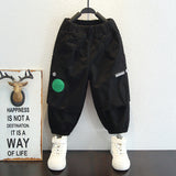 Toddler Boys Pants Boys Cargo Pants Spring and Autumn Children's Autumn Clothing