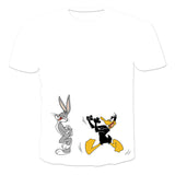Bugs Bunny Shirt Fashion Short Sleeve Printed Pullover T-Shirt