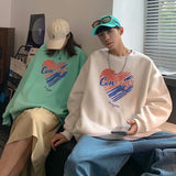 Men Sweatshirts Sweater Men's Spring and Autumn Loose Love Coat