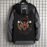 Stranger Things Hellfire Club Hoodie Men's and Women's Long Sleeve Hooded Jacket Casual Jacket