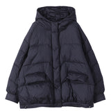 Women Winter Winter Coats Puffer Jacket down Coat Winter Women's Loose plus Size Hem Drawstring Bag Bags down Jacket