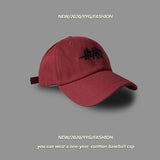 Stussy Cap Retro Alphabet Embroidery Casual