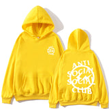 Anti Social Club Hoodie Printed Hoodie