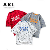 Children T Shrits T-shirt Children's Summer Clothing Short Sleeve T-shirt Boys T-shirt