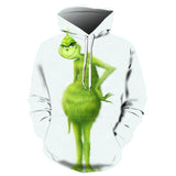 Grinch Hoodie 3d Grinch Printed Christmas Sweater Men And Women Can Wear