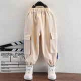 Toddler Boys Pants Boys Spring and Autumn Children and Teens Casual Pants
