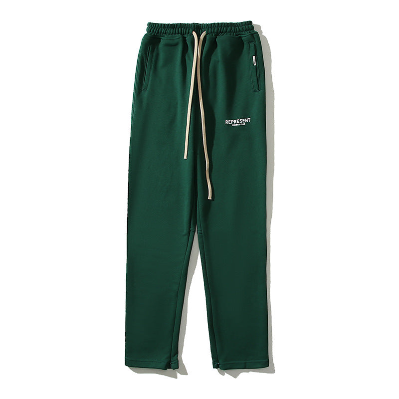 Kanye West Sunday Service Pant Autumn and Winter Leisure Loose Straight Long Pants