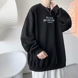 Men Sweatshirts round Neck Sweater Men's Spring and Autumn Loose Coat