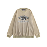 Preppy Aesthetic Sweatshirt Long-Sleeved Sweater Men's and Women's round Neck Loose Casual