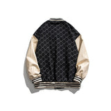 Varsity Jacket Vintage Autumn Men's Jacket Campus Art Style Letter Printed Loose Fashion Casual Coat