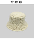 Toboggan Hat Women's Autumn and Winter Knitted Hat Warm Basin Hat
