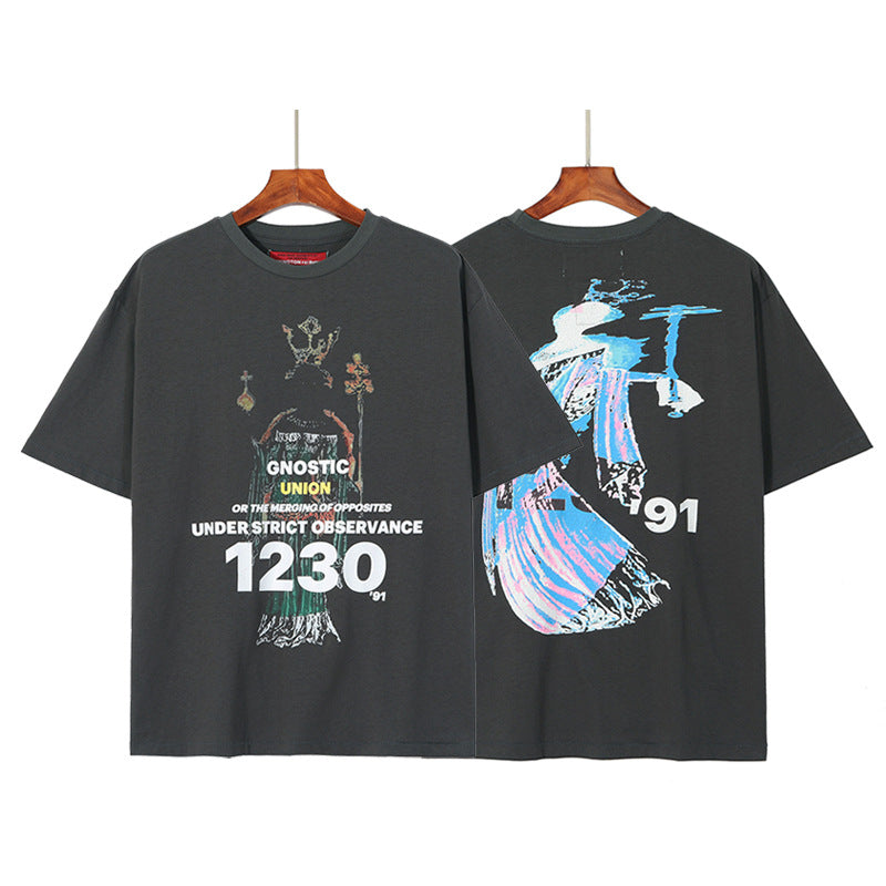 Rrr123 T Shirt Limited Hand-Painted Retro Nostalgic T-shirt