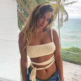 Music Festivals Rave Outfits Girls Tops Summer Women's Slim Vest