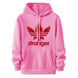 Stranger Things Hoodie Stranger Things Printed Sweater Casual Loose-Fitting Hoodie