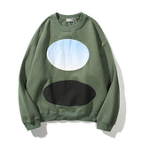 Cpfm Sweatshirt Letter Print Loose round Neck Sweater Men's Long Sleeve