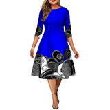 Nina Parker Black Dress plus Size Dress Long Sleeve