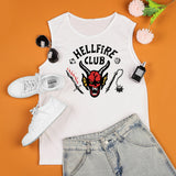Stranger Things Hellfire Club Vest Cow Head Printed Vest for Men and Women