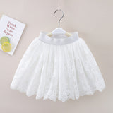 Children Girl Skirts Summer Lace Skirt