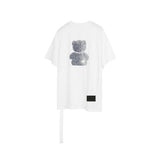 We11 Done T Shirts Necklace Bear Reflective Men's and Women's Same Summer