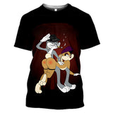 Bugs Bunny Shirt T-Shirt Summer Men'S T-Shirt Printed Loose Casual