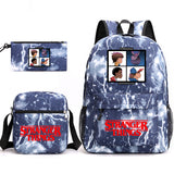 Stranger Things Hellfire Club Backpack Stranger Things Backpack Three-Piece Set