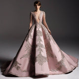 Bohemian Coachella Outfits Gilding Large Sleeve Dress Banquet Sexy Evening Dress