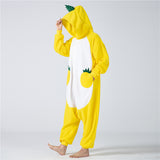 Hoodies Blankets Pineapple One-Piece Warm Pajamas