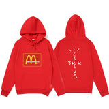 Cactus Jack McDonalds Hoodie Autumn and Winter Fashion Men's and Women's Sweater