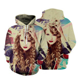 Taylor Swift Merch 3D Sweater Hooded Same Hooded Sweater