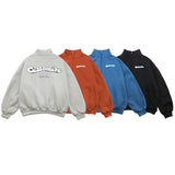 Baby Blue Varsity Jacket Embroidered Long Sleeve Baggy Coat Men