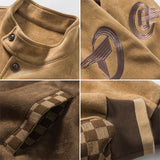 Men Jacket Men's Spring Loose Jacket Coat