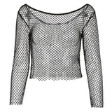 Women Rave Outfits Tops Spring Sexy Cutout Sexy Top