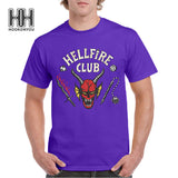 Stranger Things Hellfire Club T Shirt Short Sleeve Short Sleeve T-Shirt