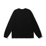 Mens Fall Outfits Printed Men's and Women's Long Sleeves T-shirt Loose Casual Top Sweater