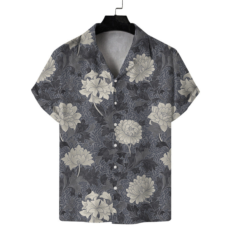 Men Beach T Shirts Short Sleeve Shirt Men