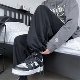 Men Pants Winter Men's Casual Pants Drawstring plus Size Men's Pants Sports Pants