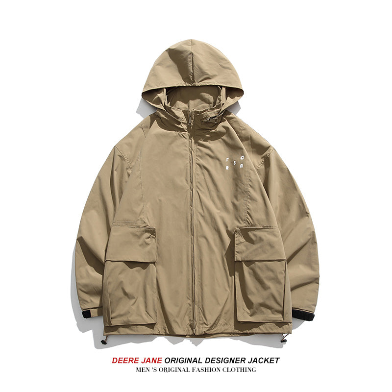 Men Jacket Spring Jacket Men Loose Casual Jacket Men