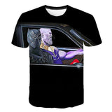Marvel T Shirt Summer Short Sleeve T-shirt round Neck