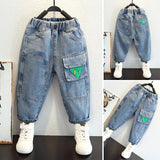 Toddler Boys Pants Boys' Jeans Spring and Autumn Casual