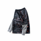 Children Boy Hoodie Spring and Autumn Boys' Long-Sleeved Bathroom T-shirt