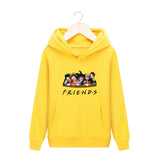 Friends Joey Hoodie Printed Casual Hooded Sweater