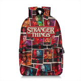 Stranger Things Backpack Backpack Burden Reduction Spine Protection Student Schoolbag Fashion Printing