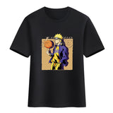 Itachi Uchiha Costume Naruto T-shirt Summer Kakashi Vortex Naruto Itachi Uchiha Cotton Short Sleeve T-shirt